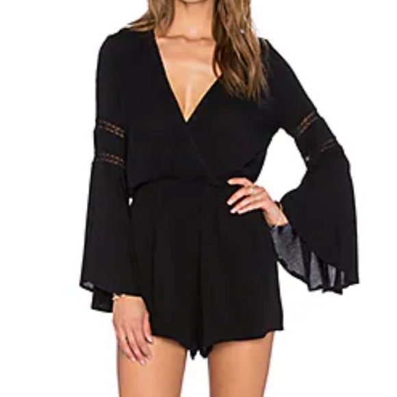 L Space Lovestruck Romper in black - Picture 1 of 1